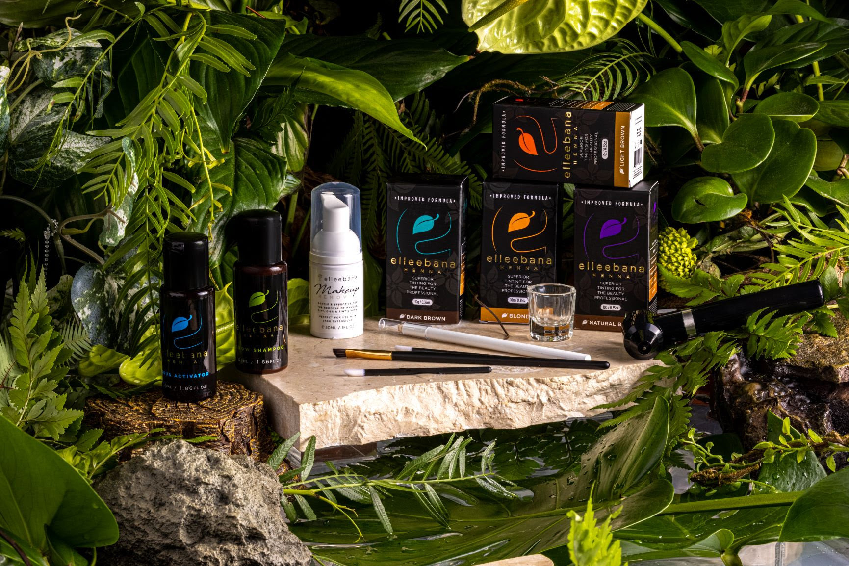 Elleebana Brow Henna Products
