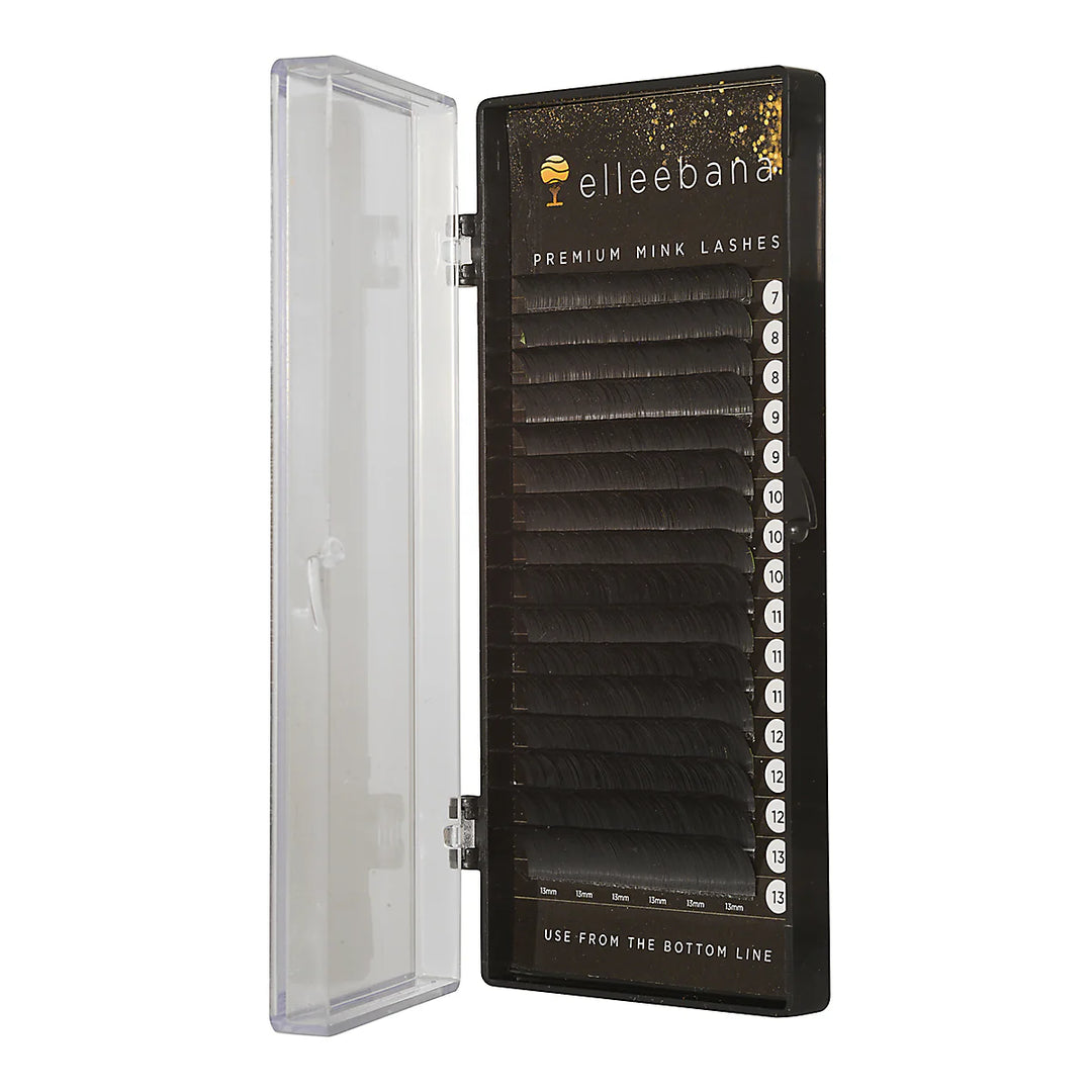 Elleebana Classic Lash Extensions D .12 Mixed Tray