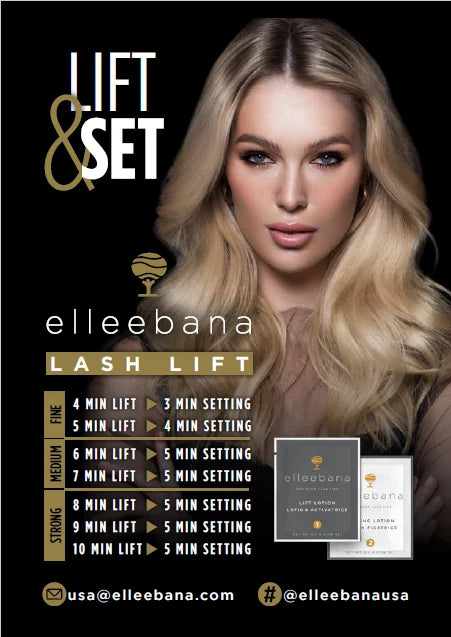 Elleebana Lash Lift Refills 10 Pack