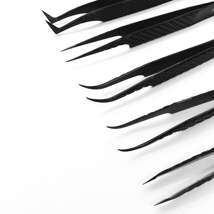 Ellee-Flow Pro Curved Non-Fibre Tweezer