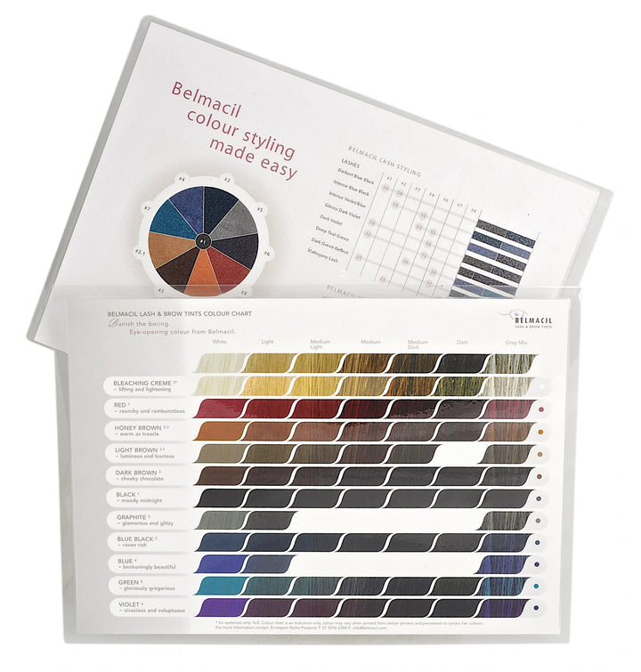 Belmacil Color Chart