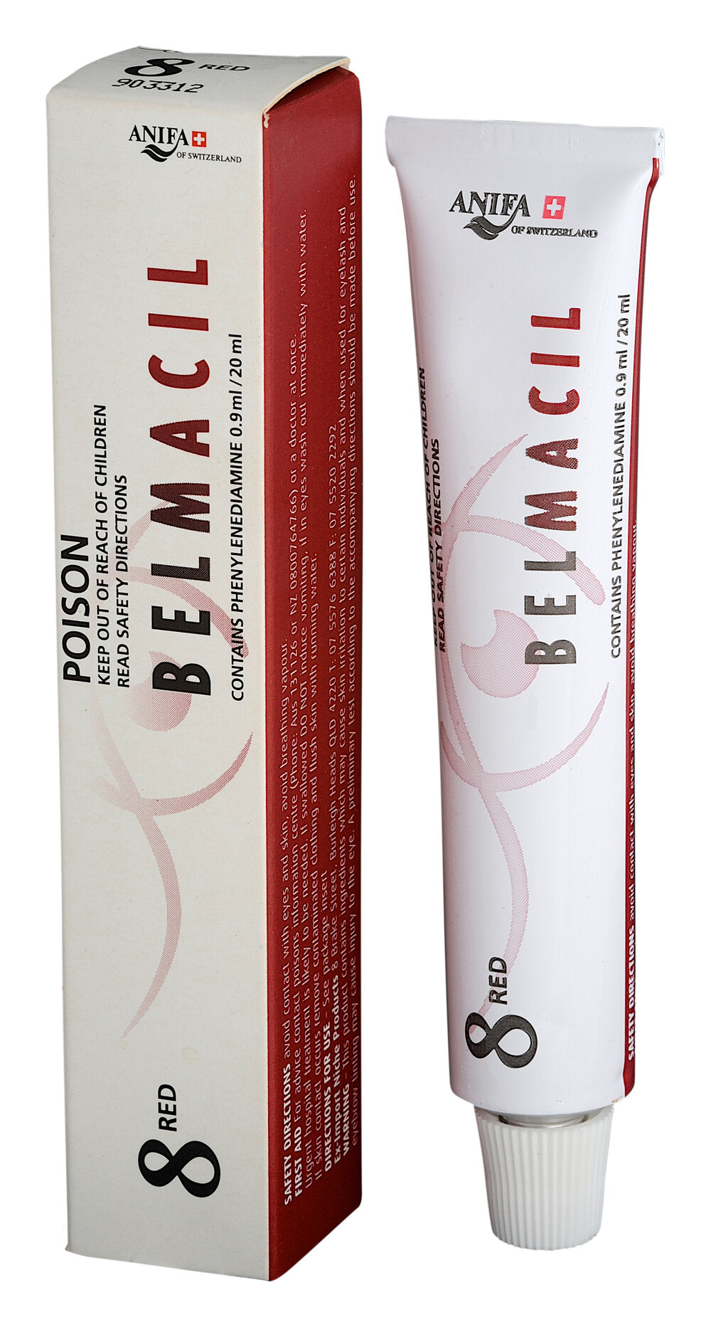 Belmacil Tint Red No. 8